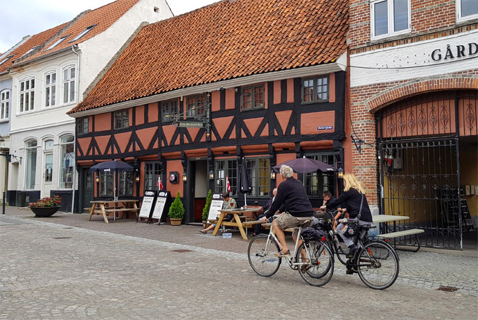 Bogense is one of the smallest towns in Fyn