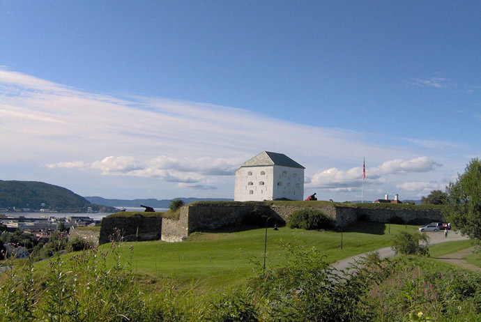 Kristiansten fortress in Trondheim, Norway