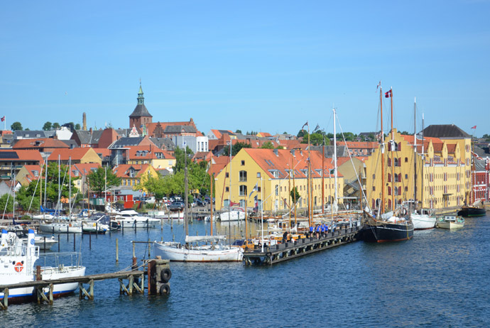 Svendborg is one of the prettiest towns on the island of Fyn