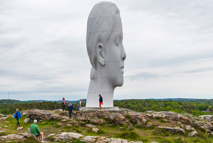 Pilane sculpture park is a great place to visit from Gothenburg