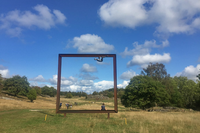 Sculpture park outside Gothenburg