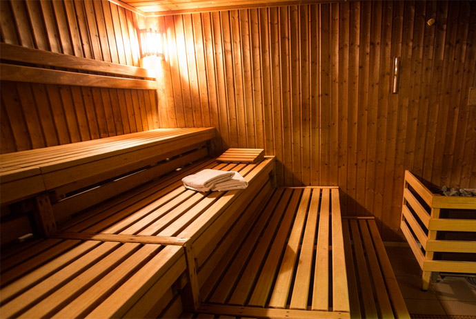 Taking a sauna is a great way to warm up during Stockholm's long winter