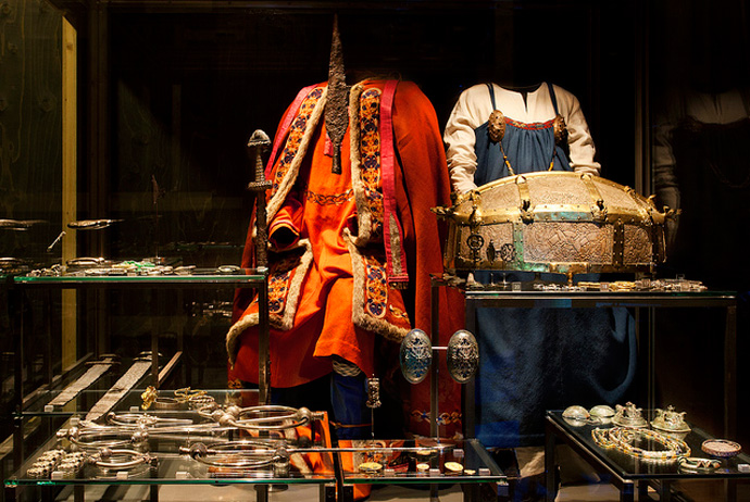 The Vikings exhibition at the National Museum of Denmark in Copenhagen