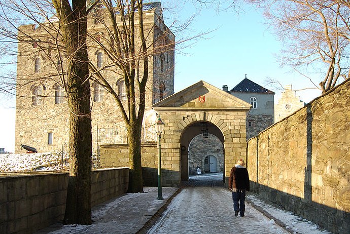 The Bergenhus Fortress, home to Bergen's Resistance Museum