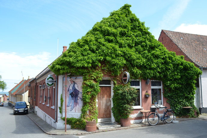 One of the houses in Marstral, Æro