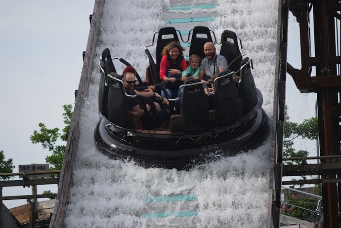 water ride, Legoland, Denmark