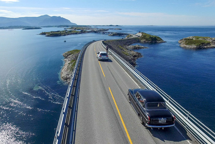 Renting a car in Norway - Routes North