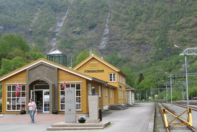 Flåmsbana train station, Norway