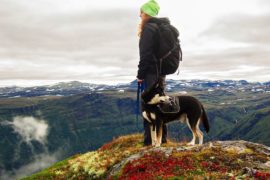 Autumn is a great time to hiking in Norway