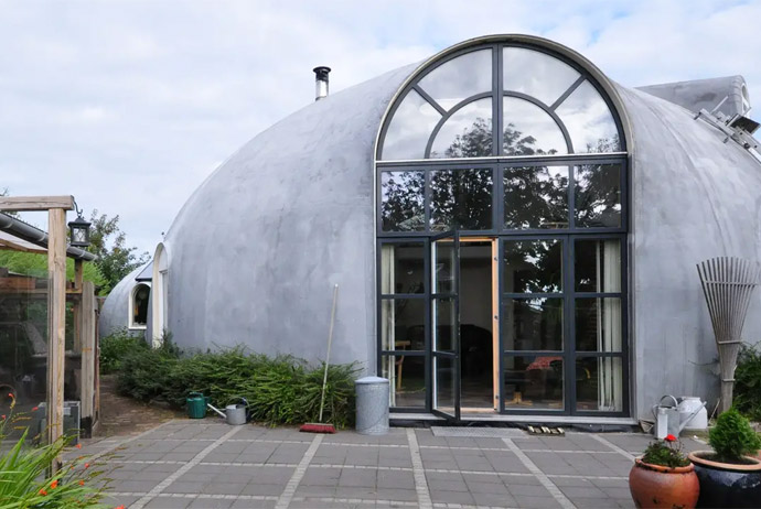 This round house in Denmark is a really fun and unusual place to stay
