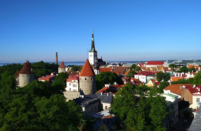 Tallinn is a just a short ferry ride from Helsinki