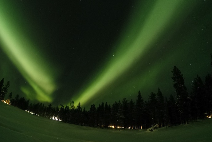 See the northern lights in late spring