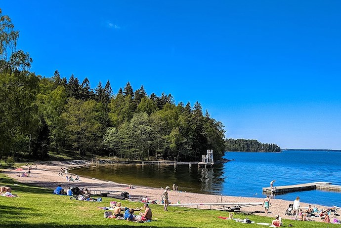 Beach, Stockholm, Sweden