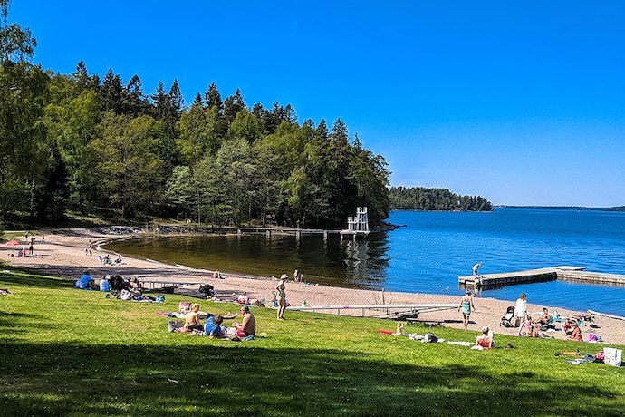 Go for a summer swim at one of Stockholm's many beaches