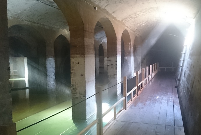 This underground Cistern in Copenhagen is one of Copenhagen's most unusual places to visit