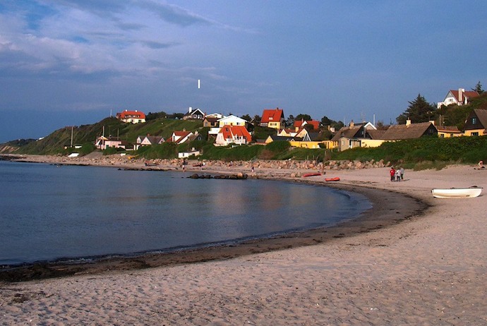 Tisvildeleje Strand, a good beach near Copenhagen
