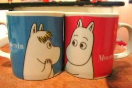 Moomin souvenirs, Helsinki, Finland