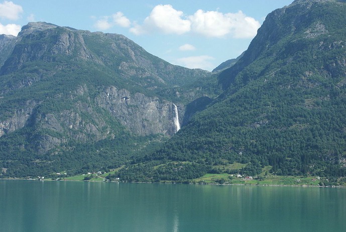Feigefossen waterfall, Norway