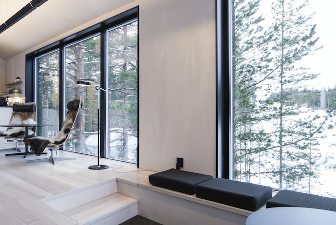 Inside the 7th room, Treehotel, Swedish Lapland