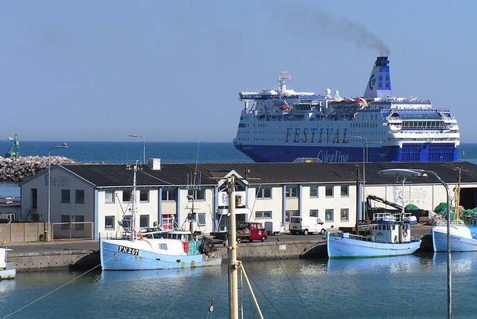 Color Line ferry from Denmark to Norway