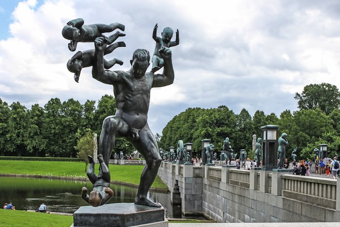 Vigelandsparken Sculpture park, Oslo