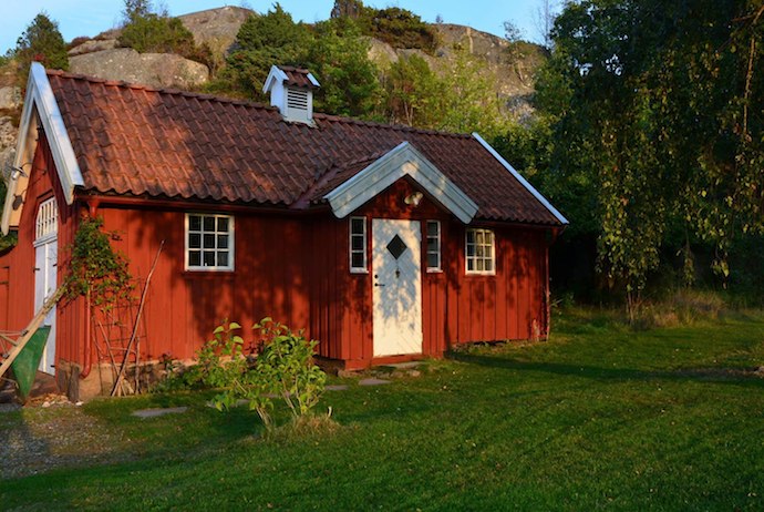 This pretty cabin offers a nice escape from the bustle of central Gothenburg