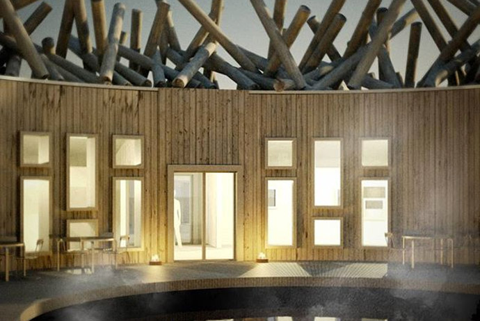 The Arctic Bath hotel in Sweden Lapland