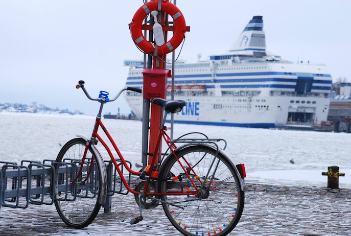 Helsinki transport, bike and ferry