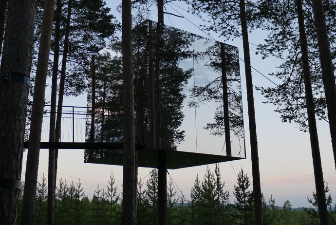 The Treehotel in Swedish Lapland