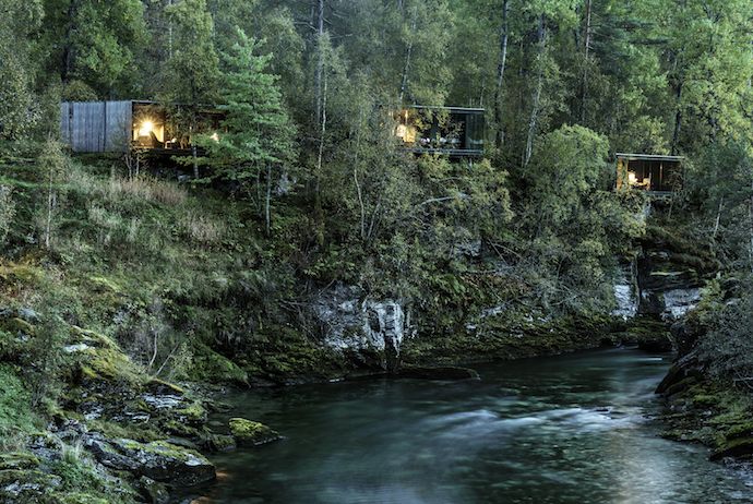 Juvet Landscape hotel, eco-friendly paces to stay in Norway