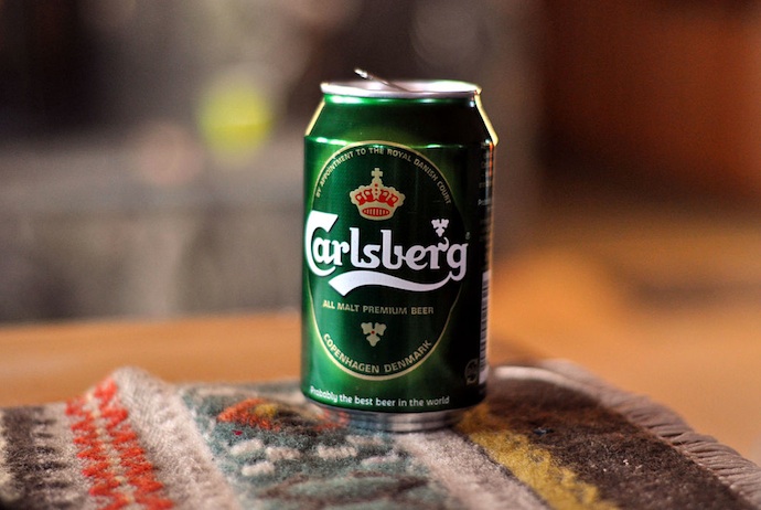 Carlsberg beer, perhaps Denmark's best-known export