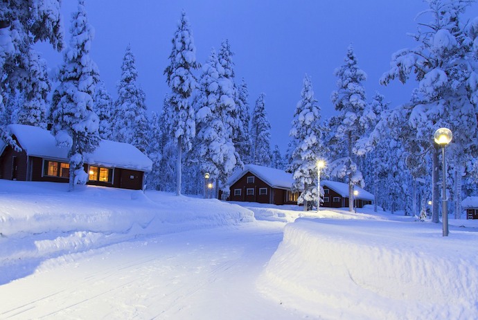 Finland is a great winter destination with lots of guided tours on offer