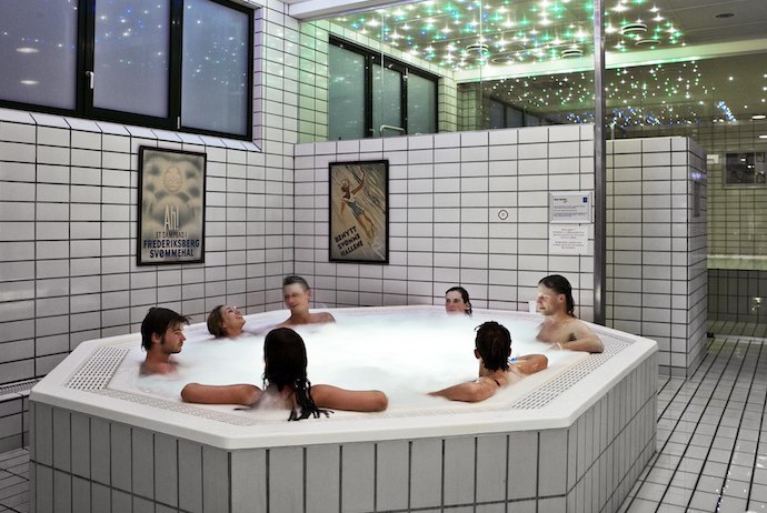 Do as the Danes do and stay warm this winter in a cosy communal hot tub.