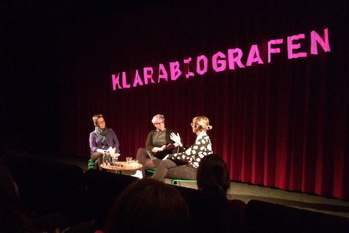 Klarabiografen in Stockholm hosts seminars and conferences with world-famous film directors.