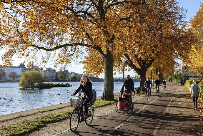 Cycling is the cheapest way to get around in Scandinavia