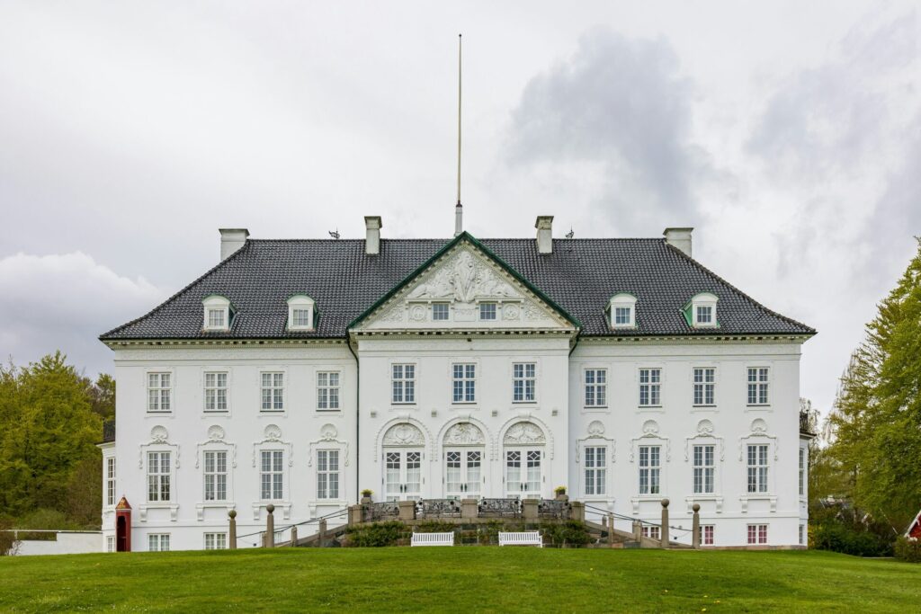 large white building castle