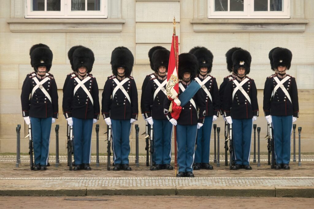 traditional guards in Denmark