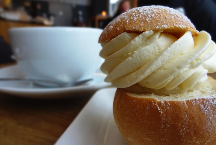Semla cream bun, Sweden to celebrate Shrove Tuesday