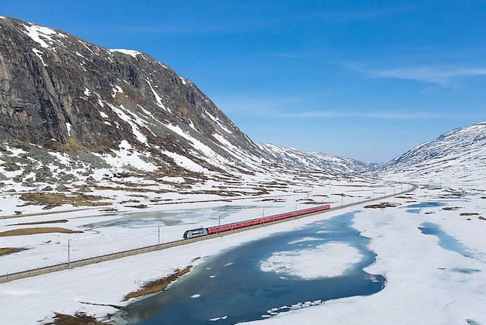 Winter is a dramatic time to do the epic Oslo to Bergen train trip