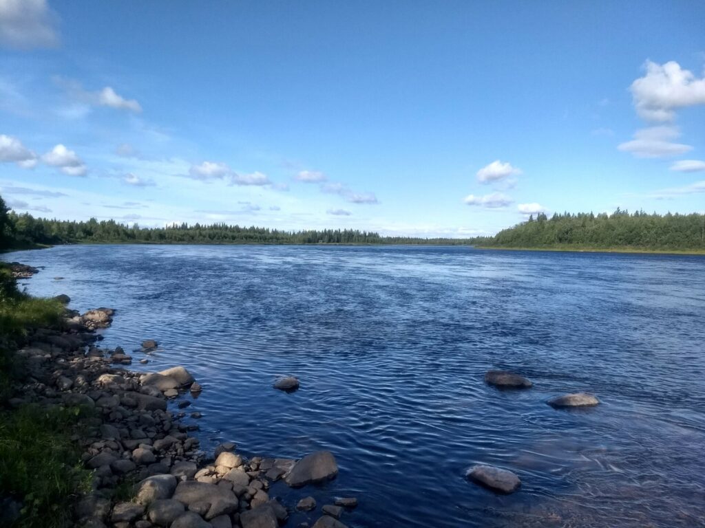 Following the River Torne on our budget road trip in Scandinavia