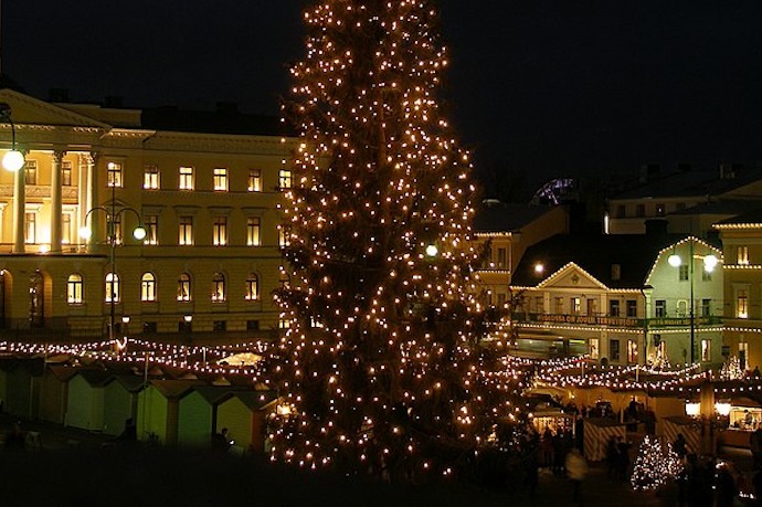 Helsinki Christmas market, one of Scandinavia's top Christmas markets