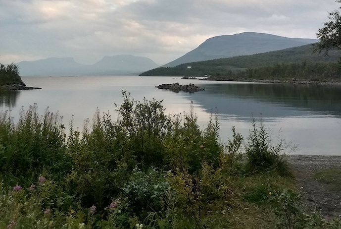 You can camp for free on lakeside beaches in Scandinavia