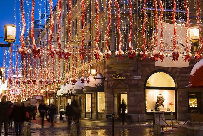 This festive lantern-lit tour is a great way to see the Christmas lights in Stockholm