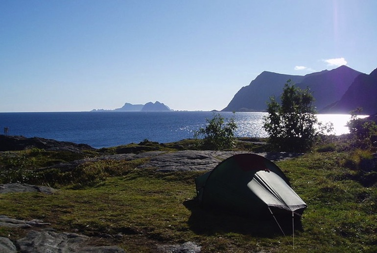 You can camp pretty much anywhere in Norway