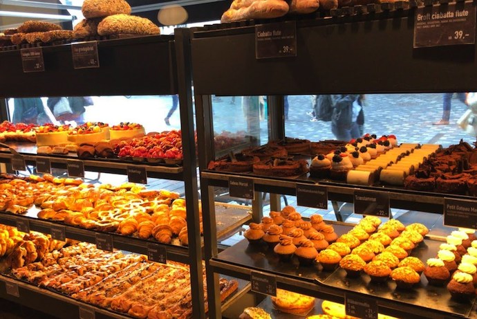 Local bakers are good for tasty filling cheap treats when visiting Scandinavia on a budget