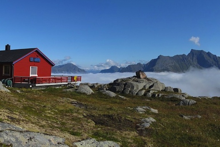 Staying in a mountain hut is an integral part of Norwegian life