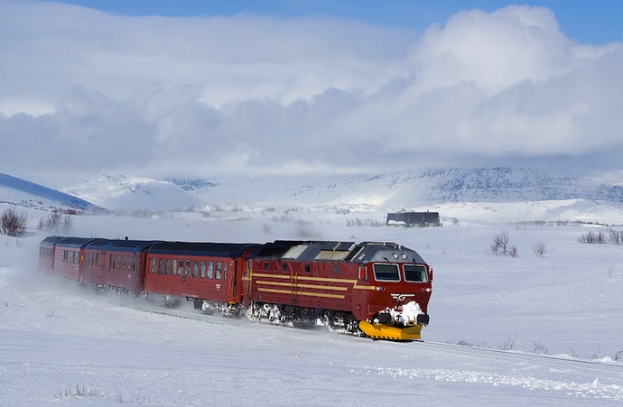 Look out for bragin train deals when visiting Scandinavia on budget