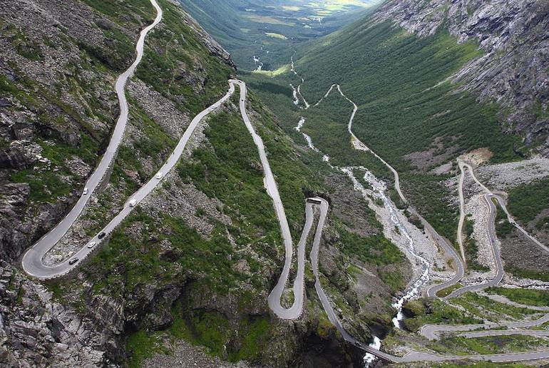 Trollstigen is one of Norway's most dramatic drives