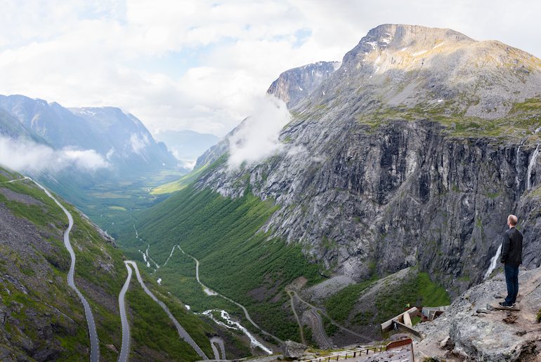 Some of Norway's best photography spots are along the Trollstigen