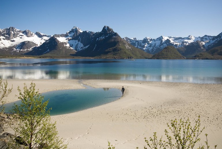 Some of Norway's best beaches are up in the Lofoten islands